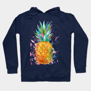 watercolor pineapple Hoodie